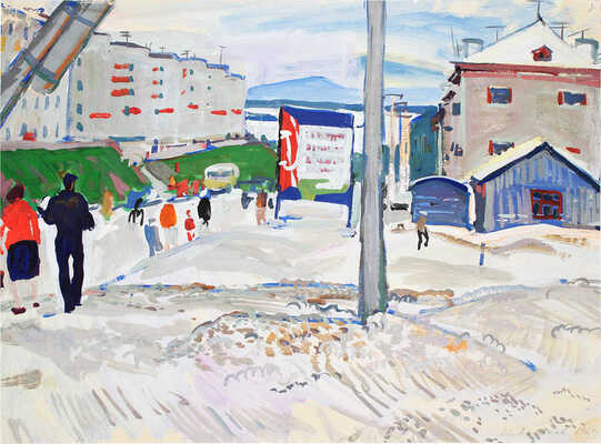 Алексеев Адольф Евгеньевич. Амурск. Из серии "По Амуру"